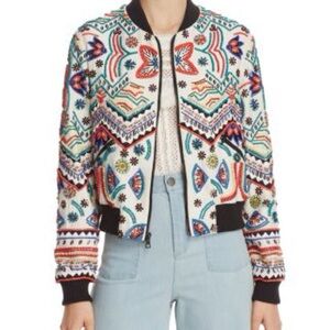 Multicolor Patterned Women's Jacket